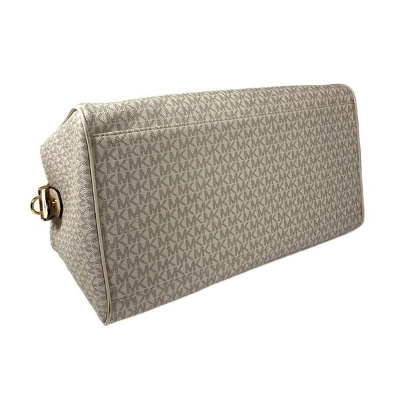 Michael Kors Travel Large Weekender in Light Cream Multi - Picture 7 of 8